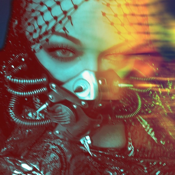 Custom Steampunk Face Mask - Picture 3 of 5